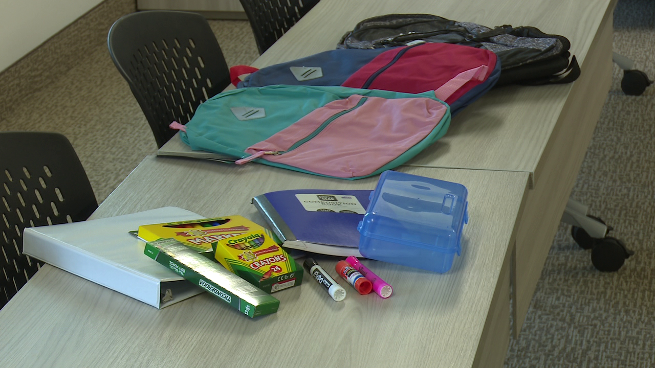 Flat River Outreach Ministries Backpack Giveaway