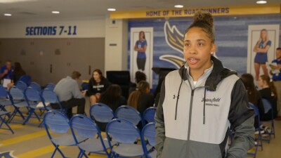 CSUB Women's Basketball Head Coach Ari Wideman