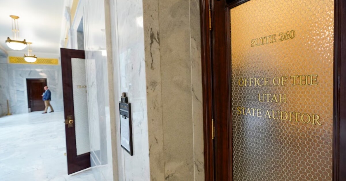 State Auditor finds 2M Utahns had personal data at risk by the Department of Health and Human Services