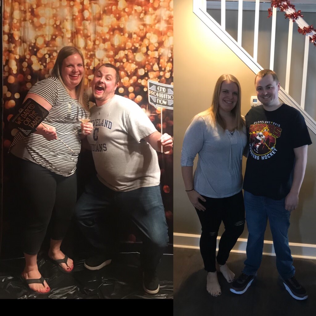 Jake and Amber Sims weight loss