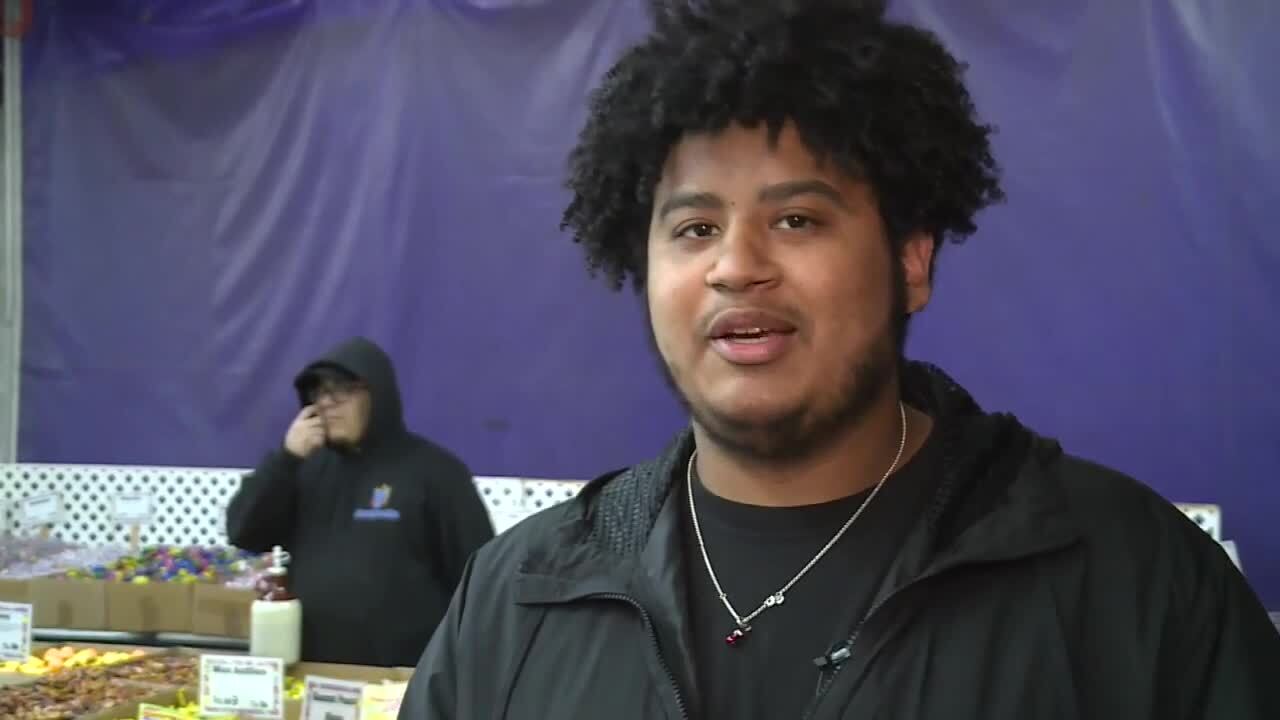 Josue Herrera, who works near the fair, said the traffic stopped him from coming to the fair over the weekend. Jan. 22, 2024