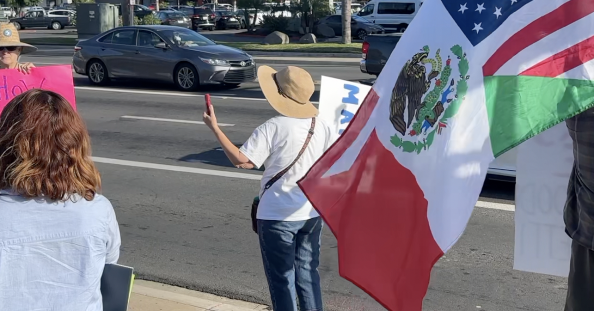 Residents rally in Escondido against ICE enforcement and HSI training contract