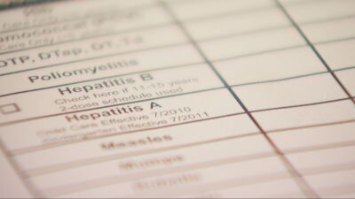 Immunization Schedule