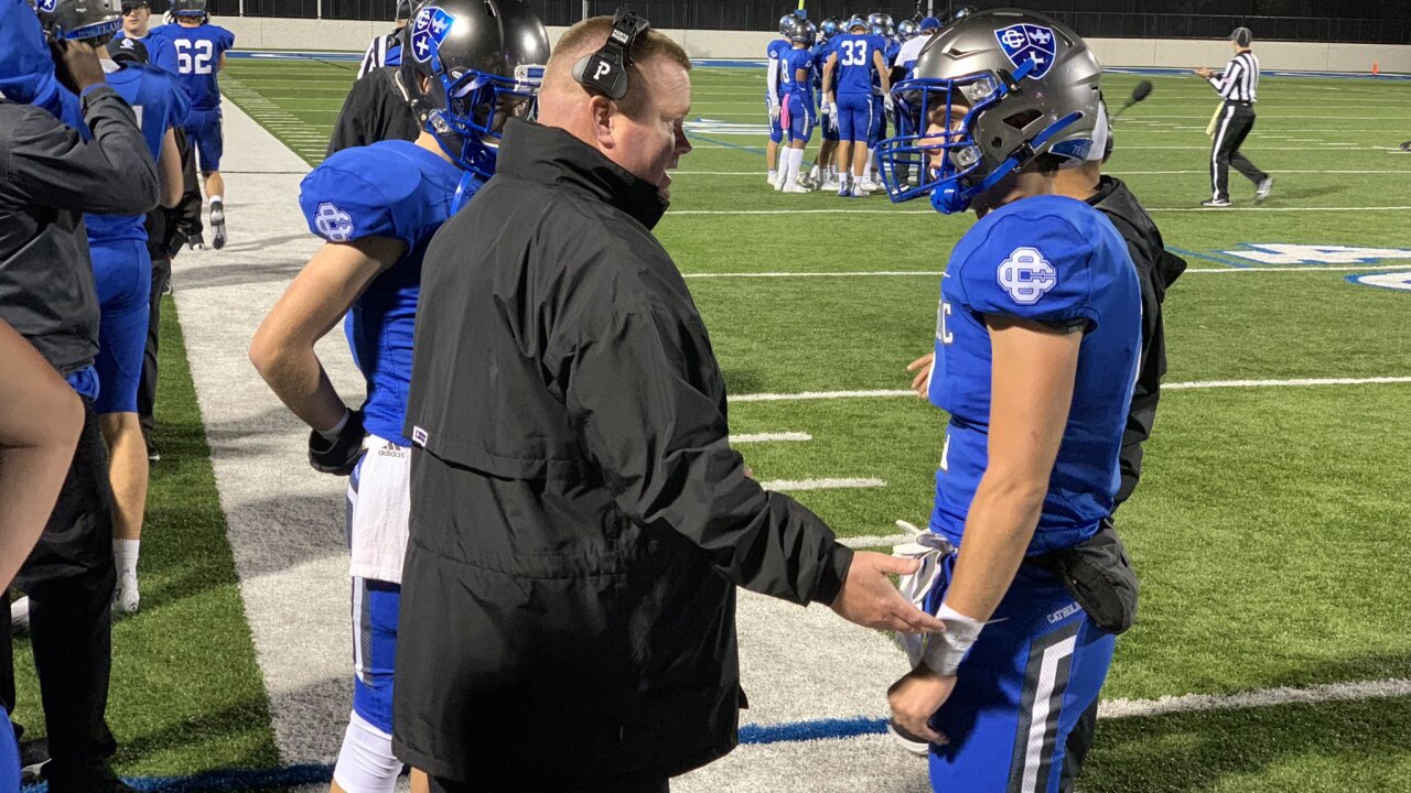 John Passinault leads Grand Rapids Catholic Central