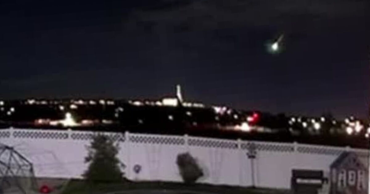 Meteor Next To Ruler Rarity Of A Spectacular Meteor Sighting In Northern Utah Observed ...