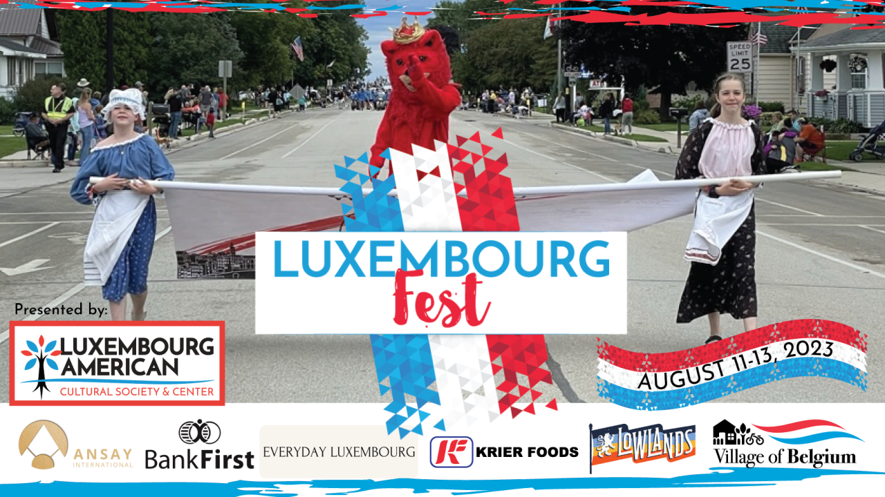 Celebrate the country of Luxembourg this August in Wisconsin
