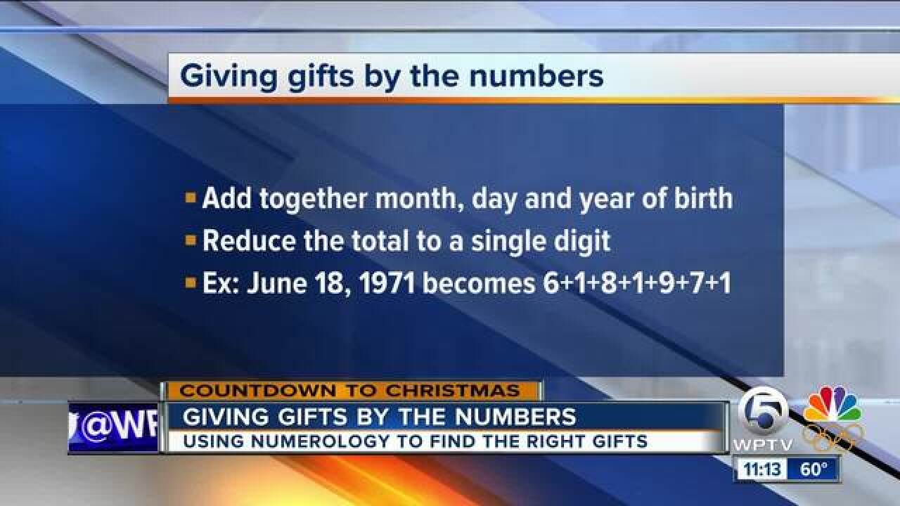 Giving gifts using numbers