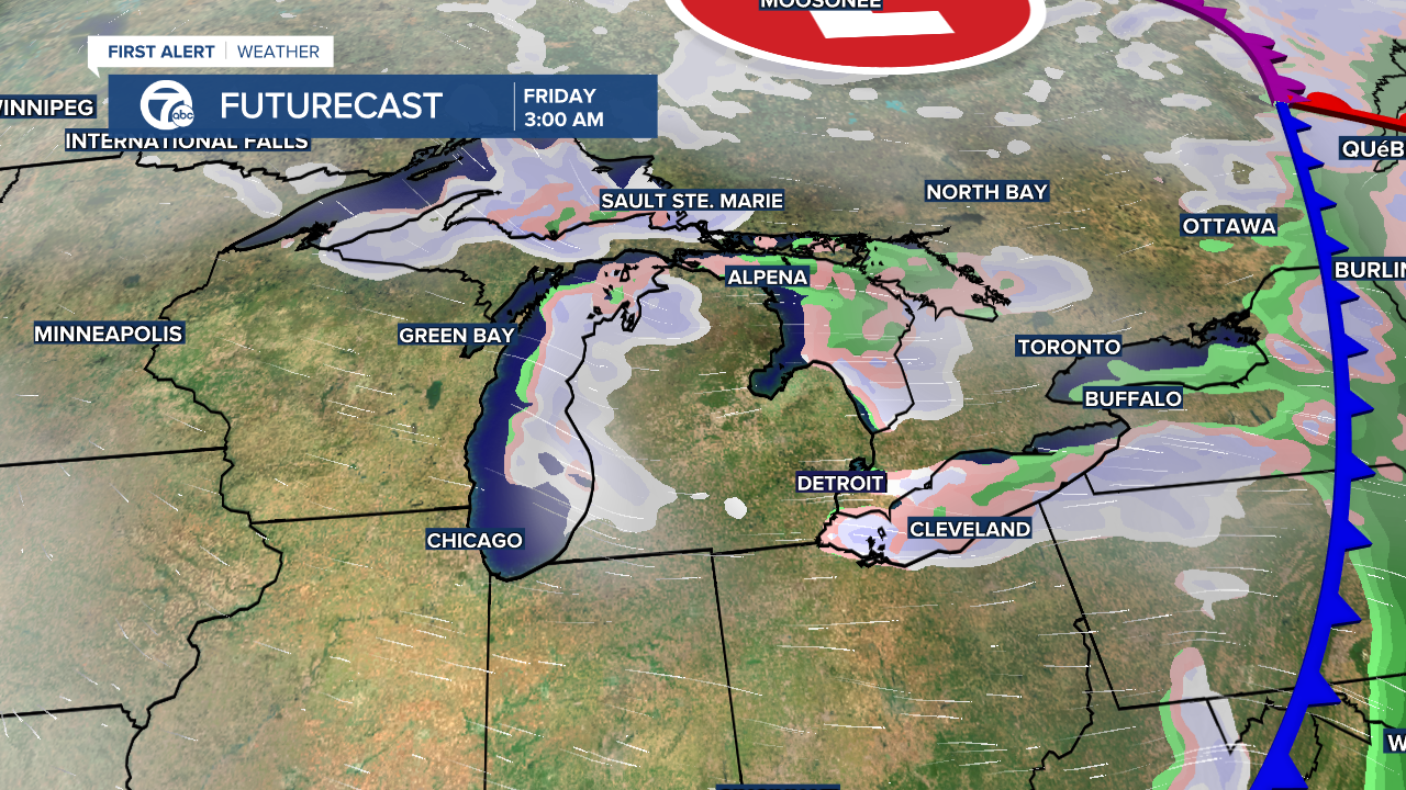 Friday morning Futurecast