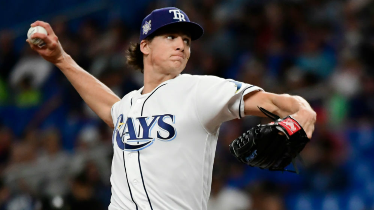 Glasnow wins 4th game in a row as Rays beat Orioles 42