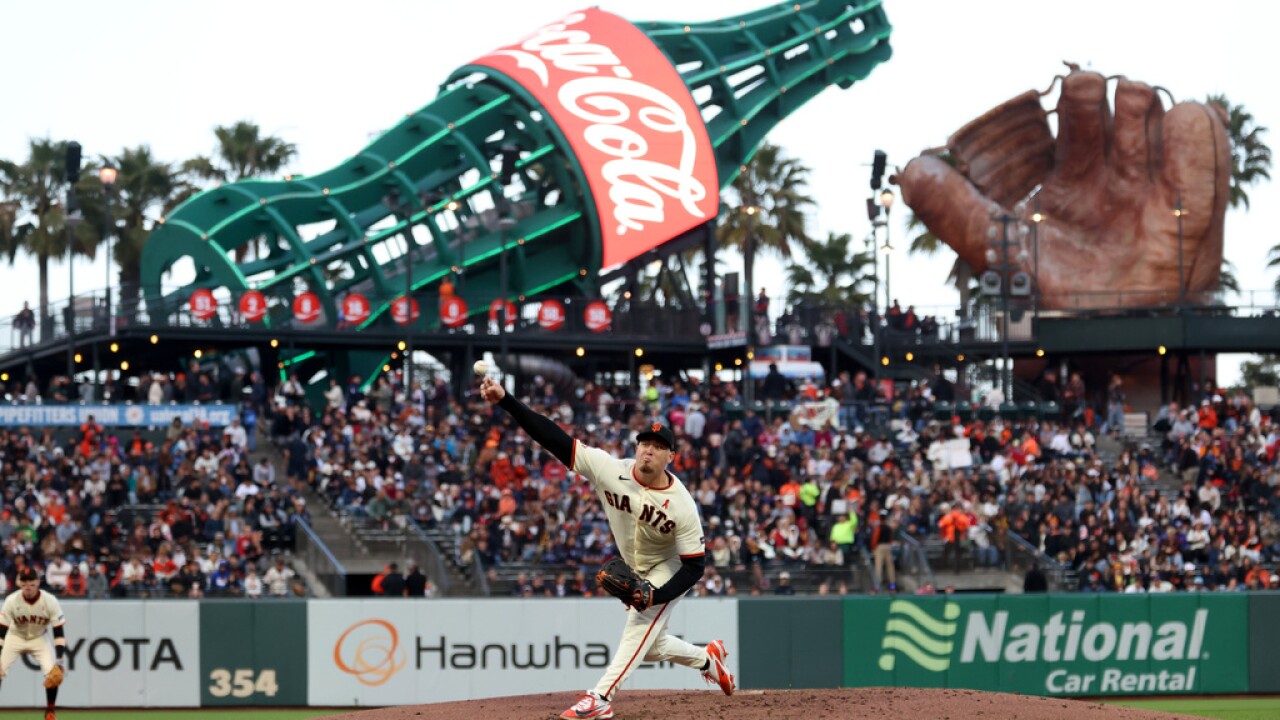 APTOPIX Astros Giants Baseball