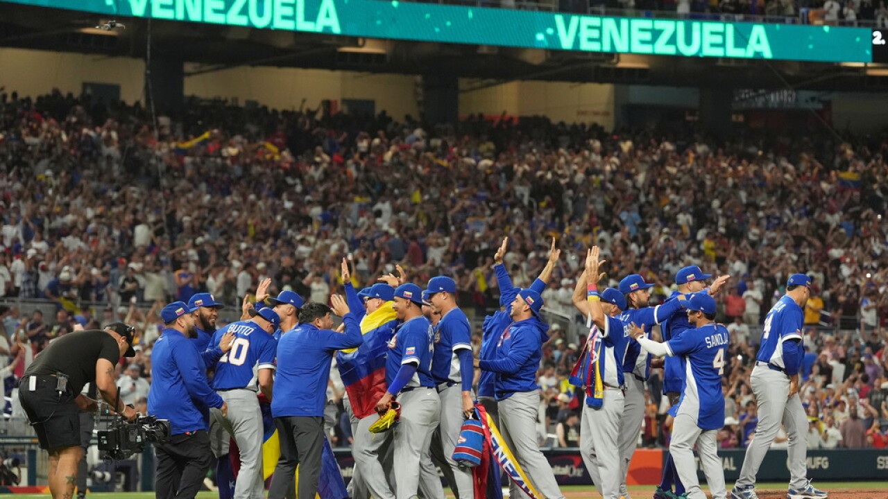 WBC Venezuela Italy Baseball