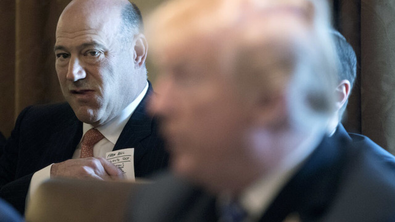 Trump calls former adviser Gary Cohn 'globalist'