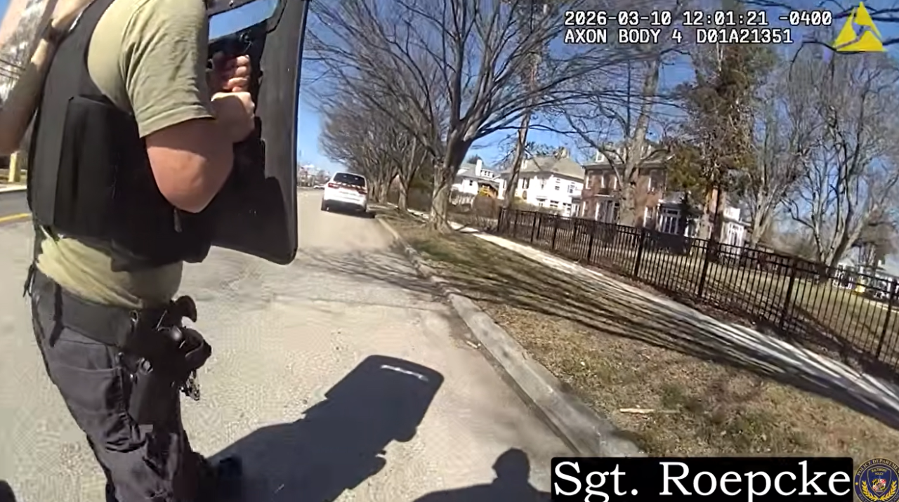 BPD Officer involved incident Baltimore Police Department 6200 park heights ave body camera video