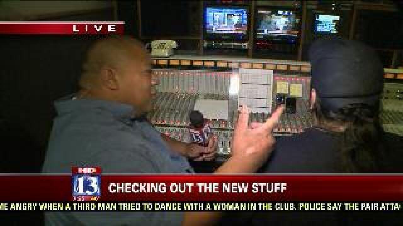 Budah visits the audio booth