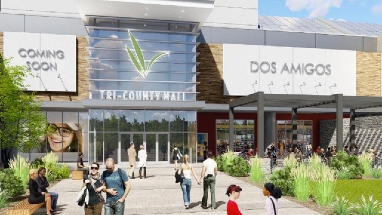 Latest Plan For Tri County Mall Dine In Theater And Mini Major Retail Anchors