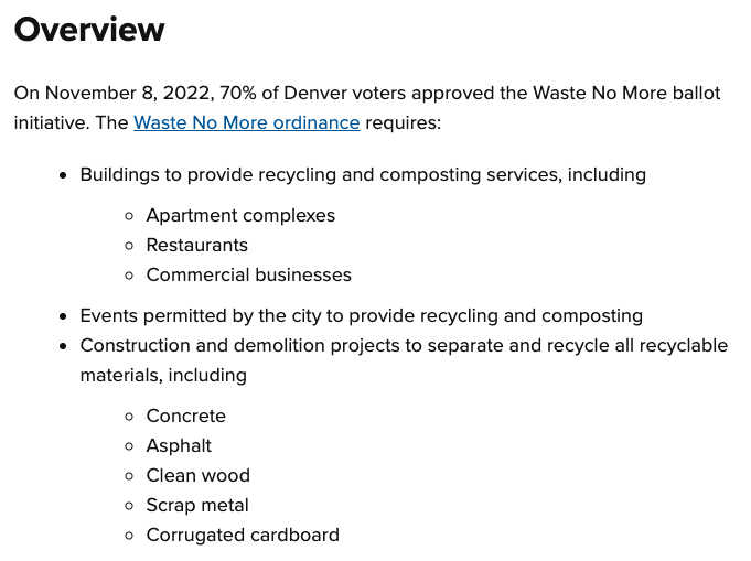 Waste No More overview