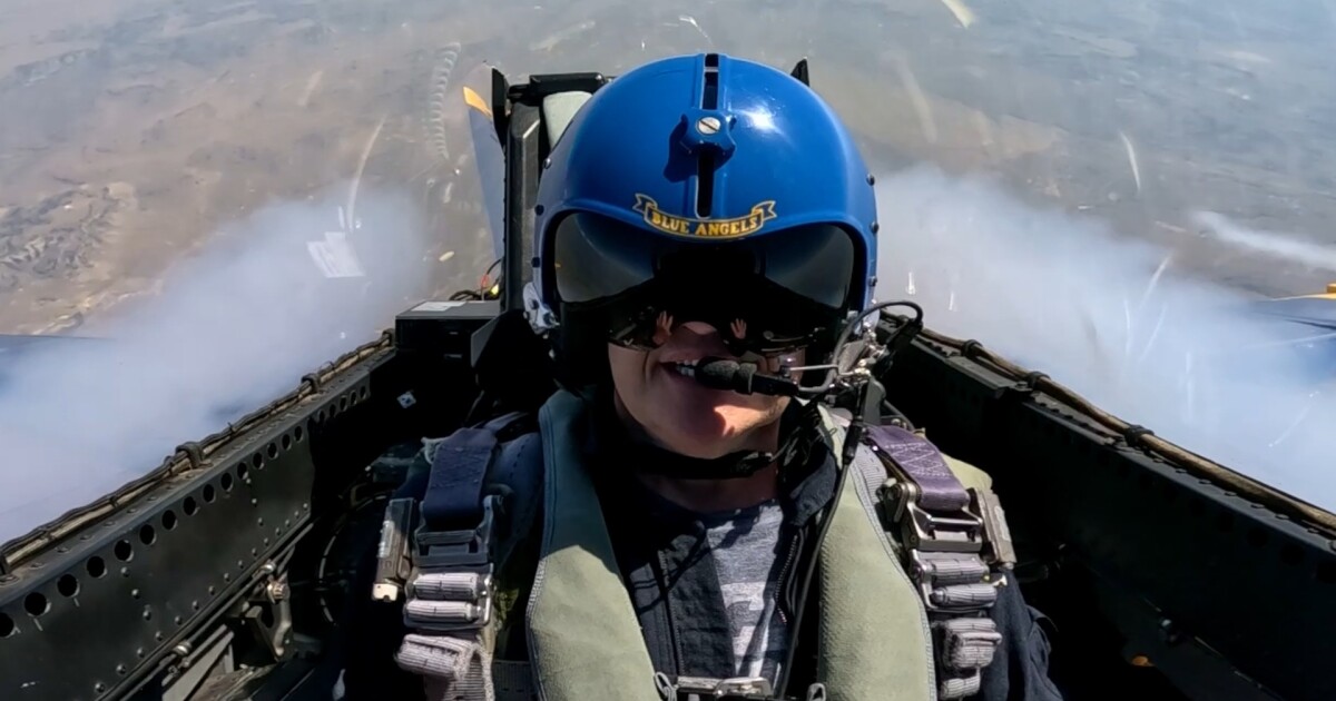 A Sky-High Tribute: Scott Breen’s Blue Angels Flight for His Father