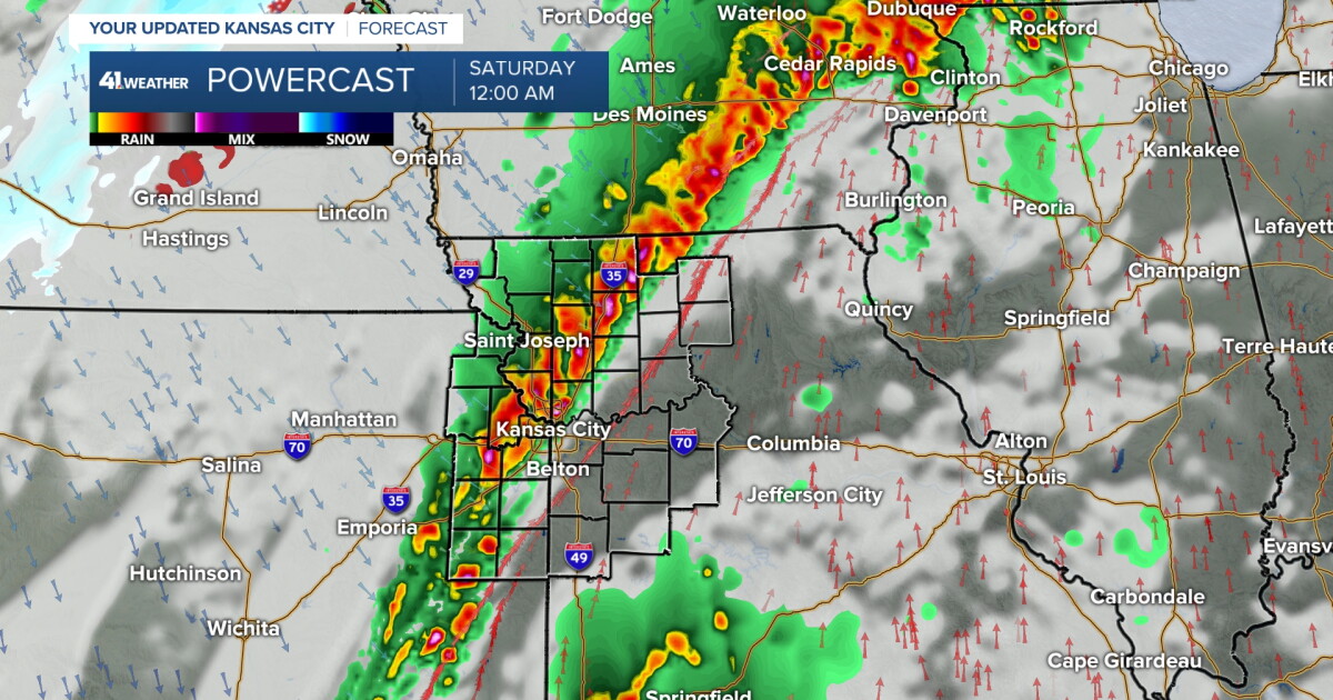 KSHB 41 Weather Blog | Update on Kansas City's severe weather potential ...
