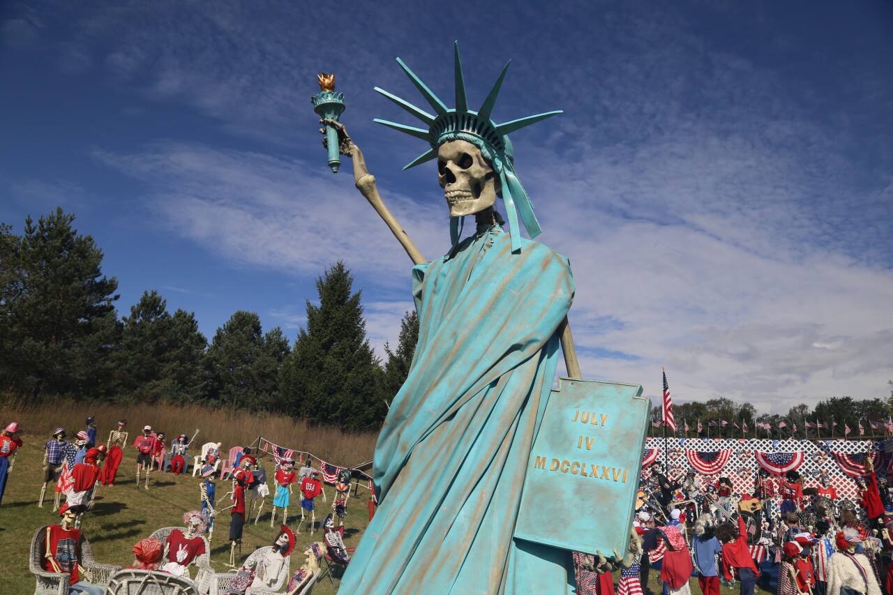 Holy Hill Skeleton Display