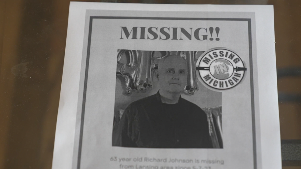 Richard Johnson missing poster