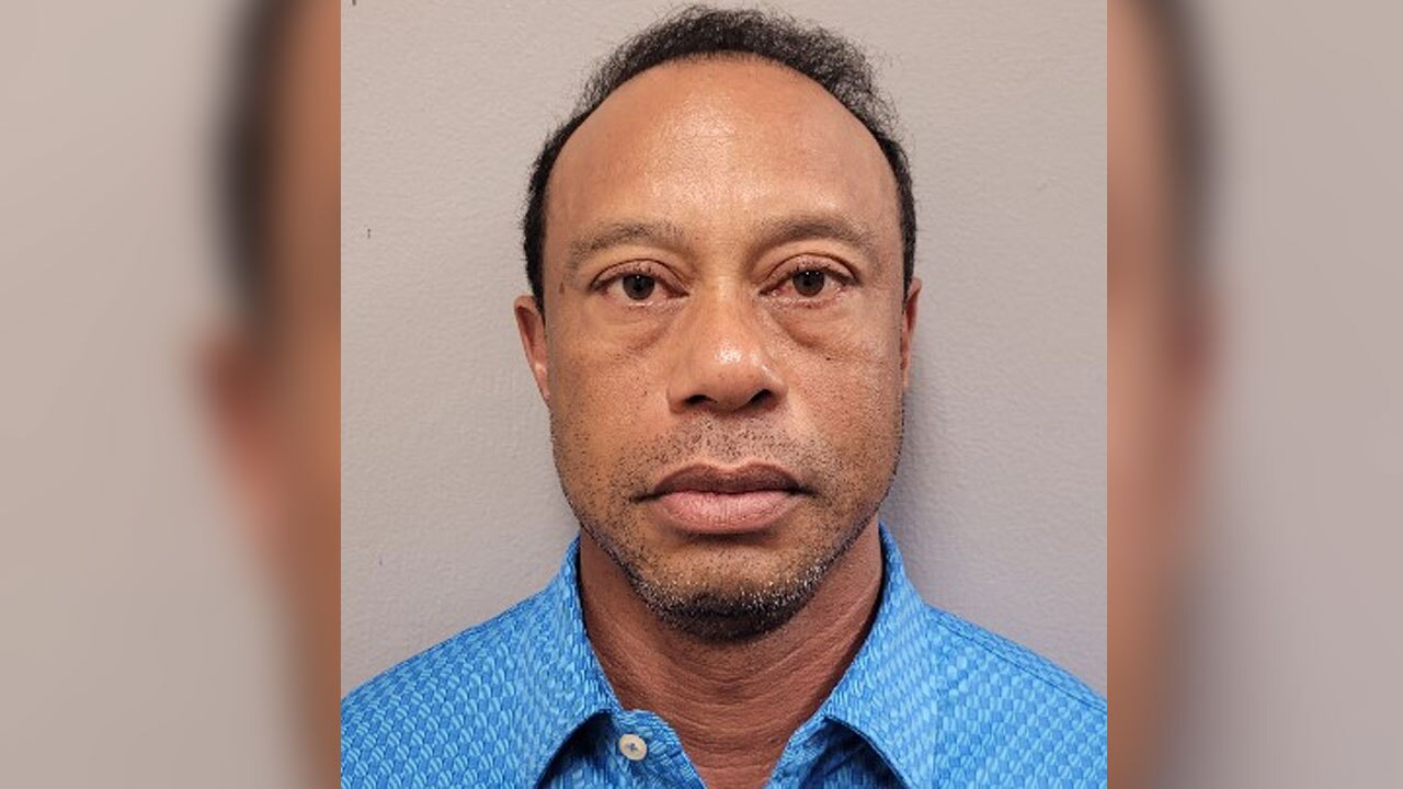 Tiger Woods was booked at the Martin County Sheriff's Office on March 27, 2026, on suspicion of DUI after investigators said he hit another vehicle and rolled over his Range Rover on Jupiter Island.