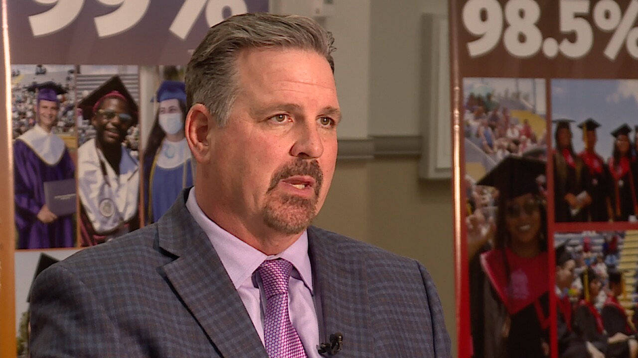 Dr. Jon Prince, incoming superintendent of St. Lucie Public Schools, speaks to WPTV on Feb. 11, 2022.jpg