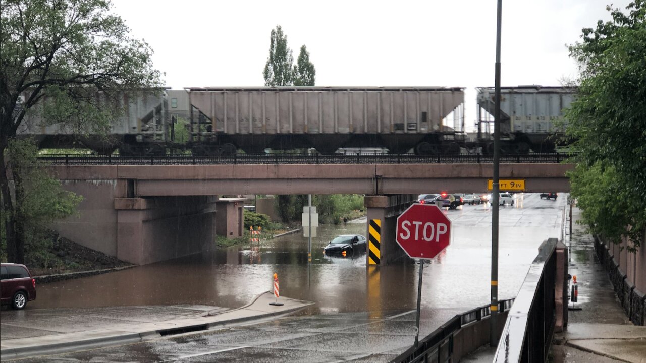 Flooding in the Flagstaff area