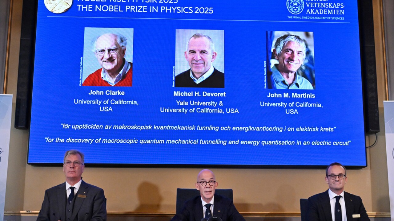 APTOPIX Nobel Physics