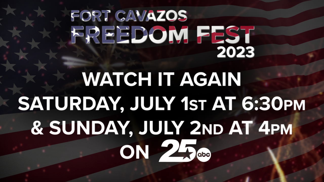Fort Cavazos Freedom Fest 2025 Watch it again!
