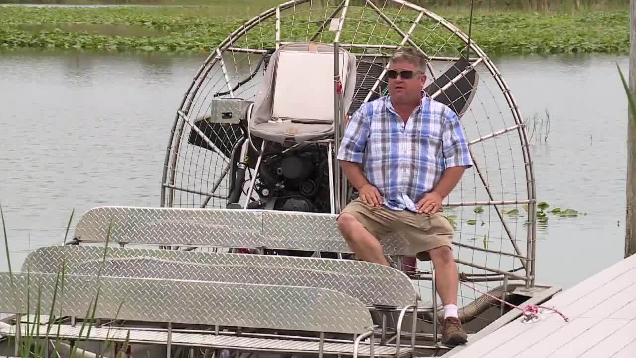 Jason Ferrell speaks about Lake Okeechobee water releases