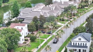 Home aerial view, home generic  