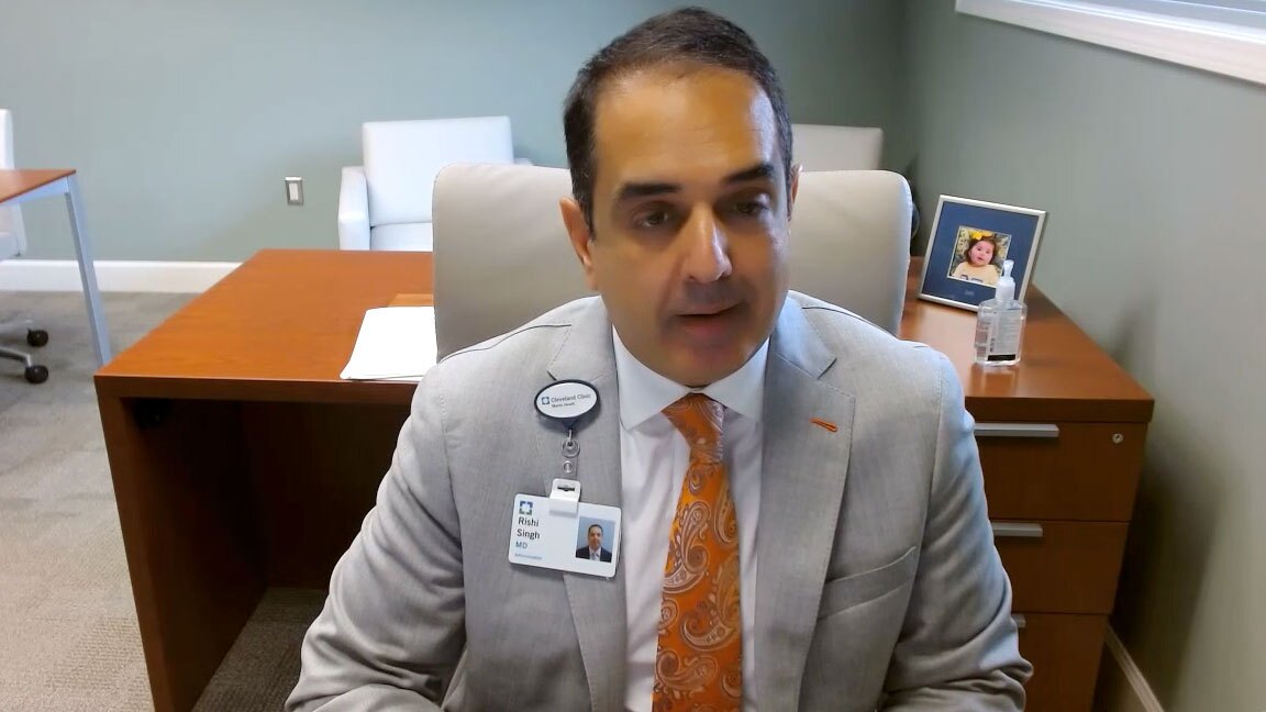 Dr. Rishi Singh outlines the health care growth and job opportunities on the Treasure Coast.    