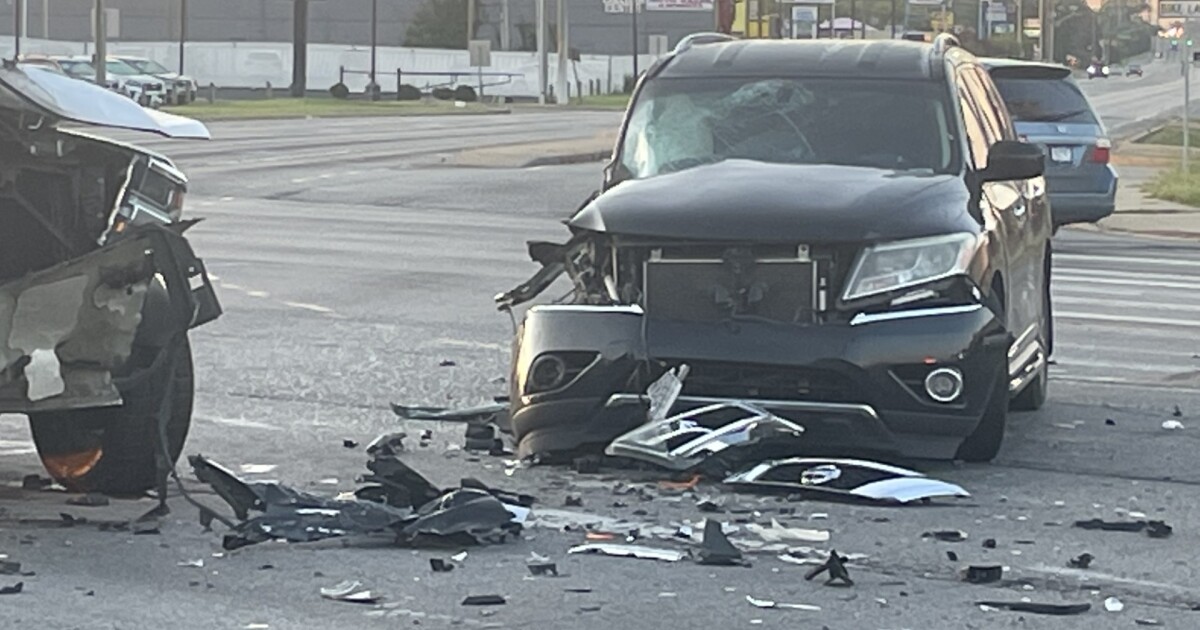 Person shot, involved in crash on northwest side of Indy