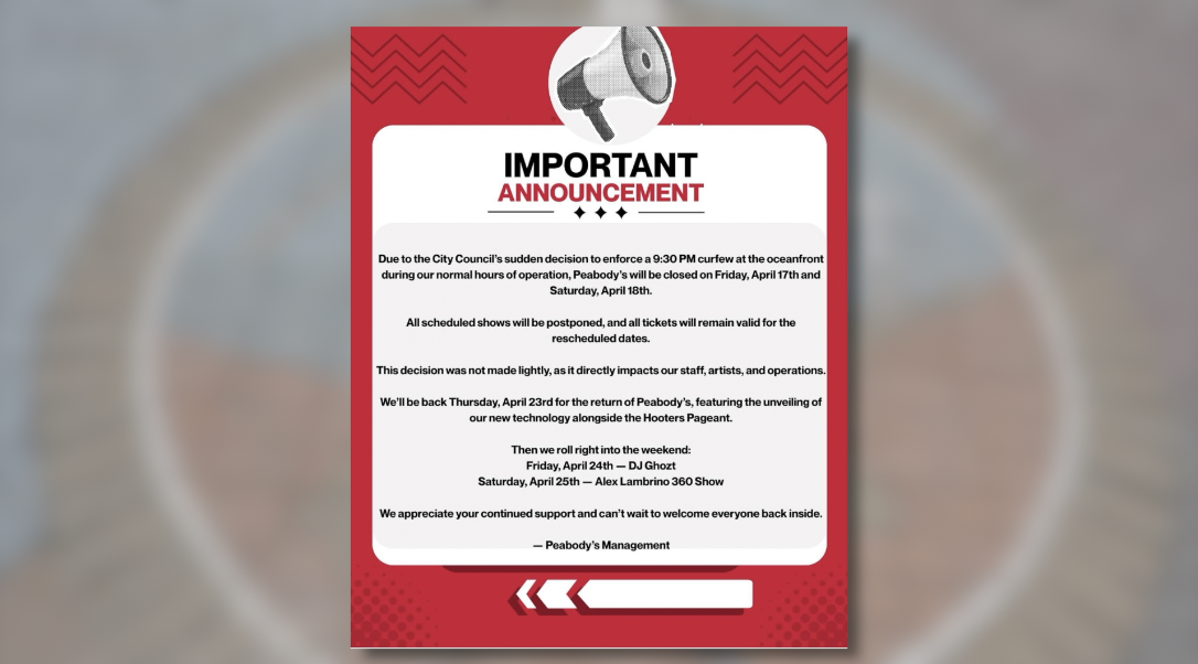 Oceanfront businesses adjust hours as 9:30 p.m. curfew takes effect