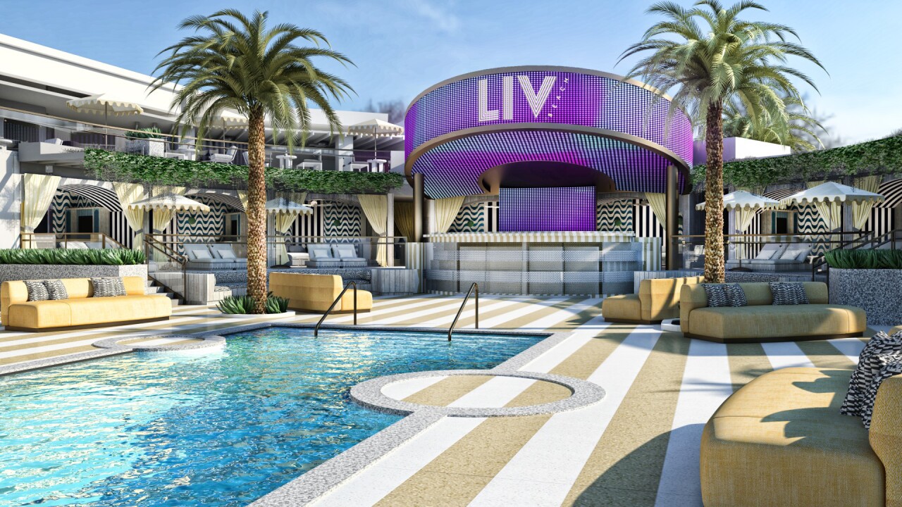 New 'LIV Beach' day club concept to open at Fontainebleau in