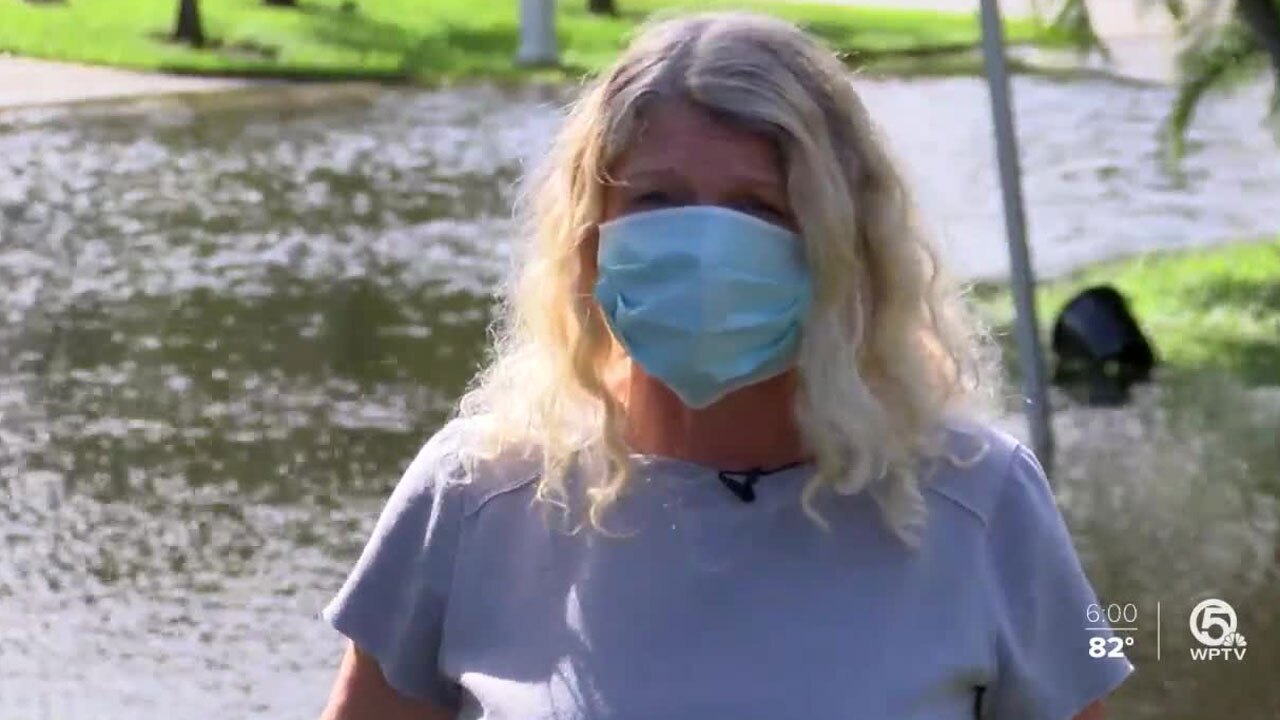 Malissa Owen, flooded Boynton Beach resident