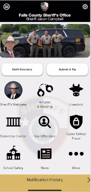 Falls County Sheriff's App