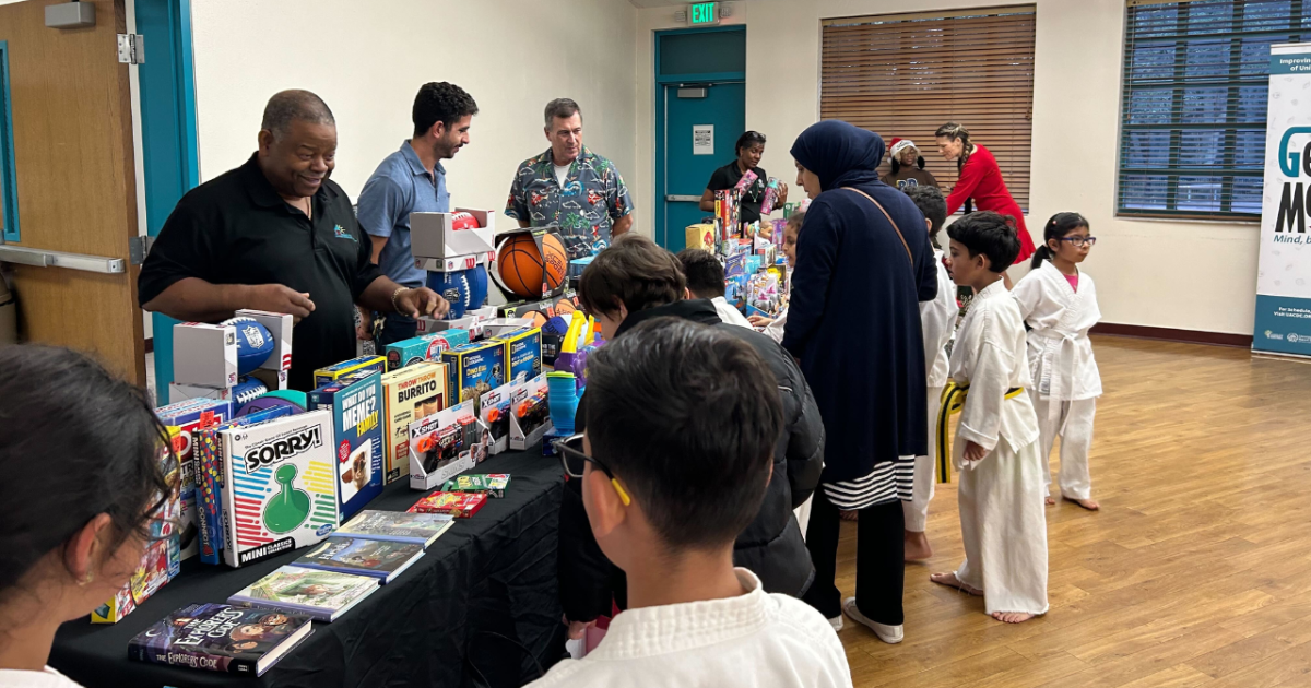 Dozens of children receive free toys at University Area Community Park - Vimarsana News