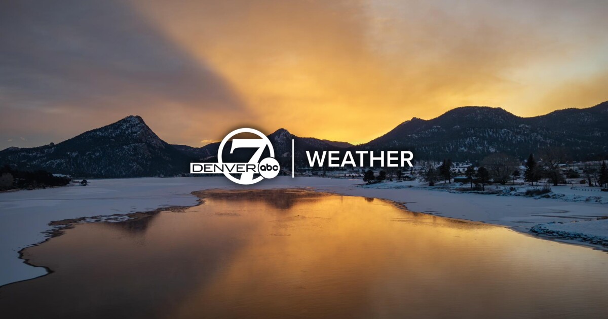 A slow and slick morning commute across the Denver metro area Monday