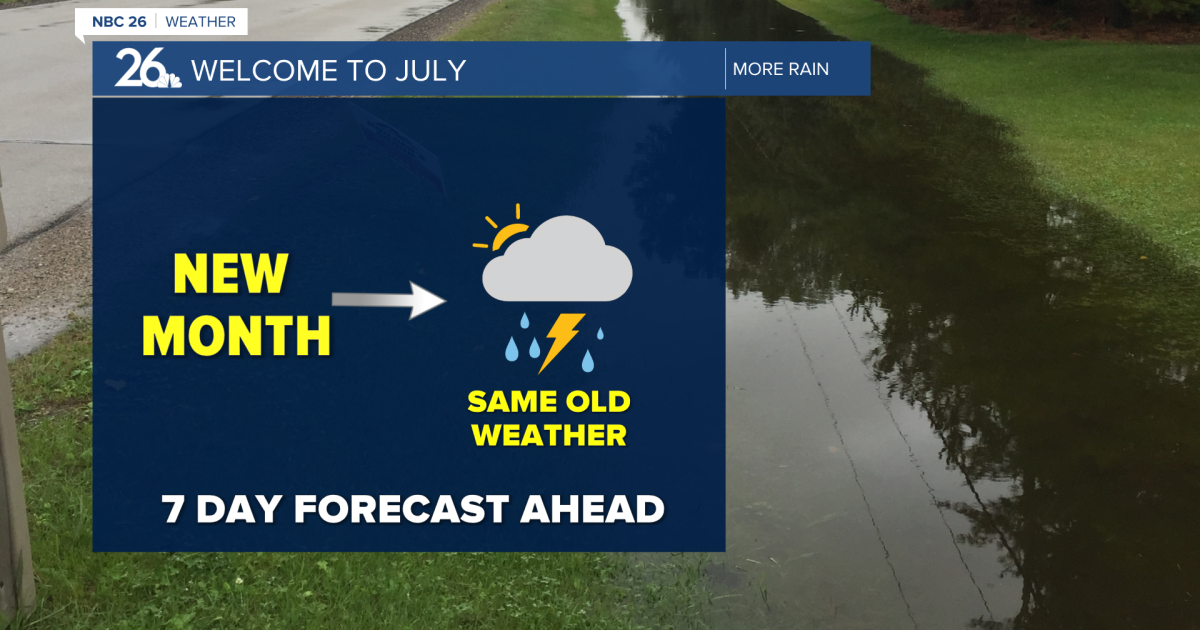 Same Weather Alert New Month - Same old weather