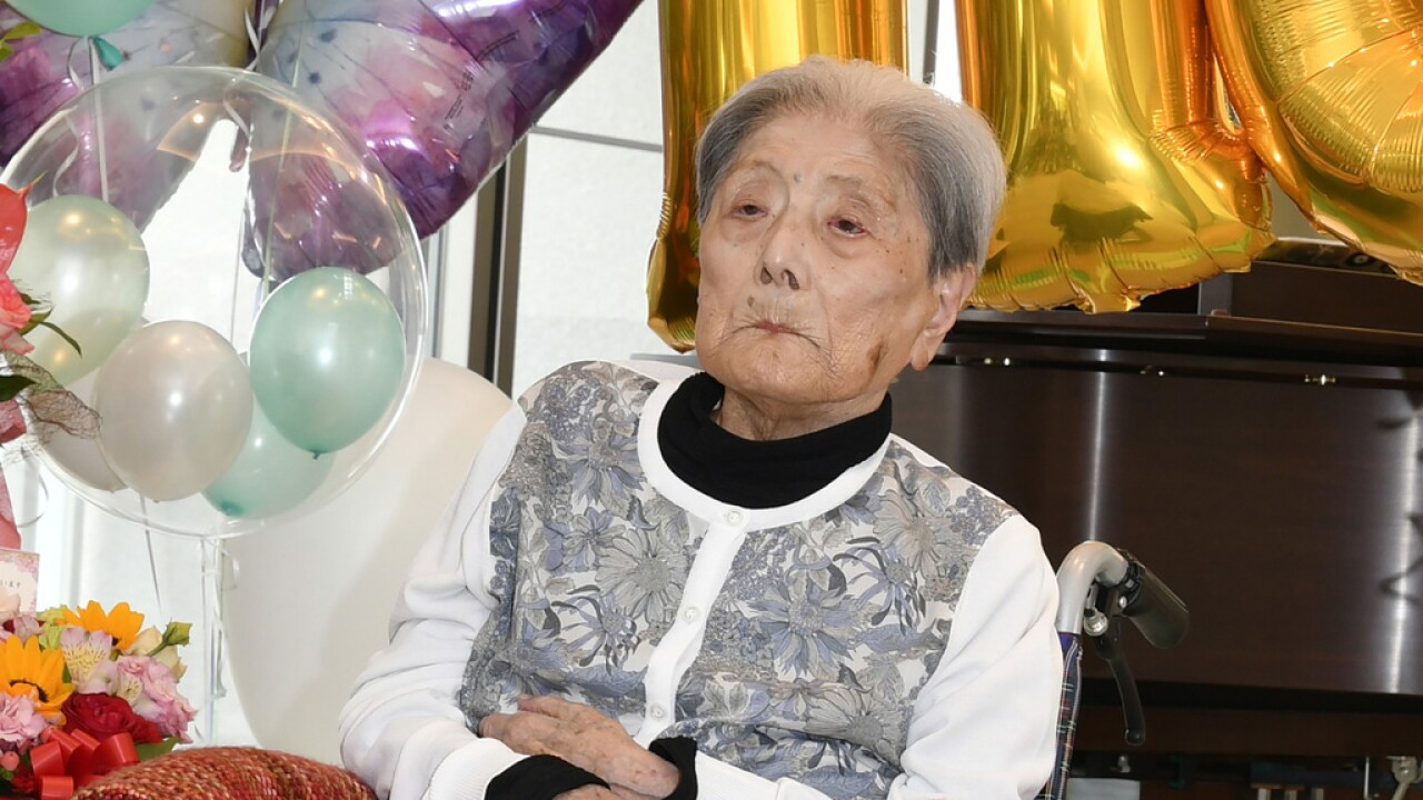 Japan World’s Oldest Person