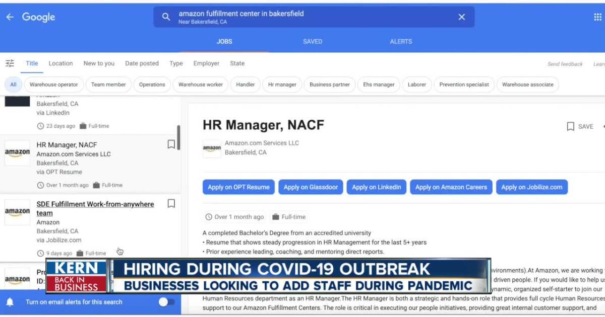 Companies Hiring During Pandemic