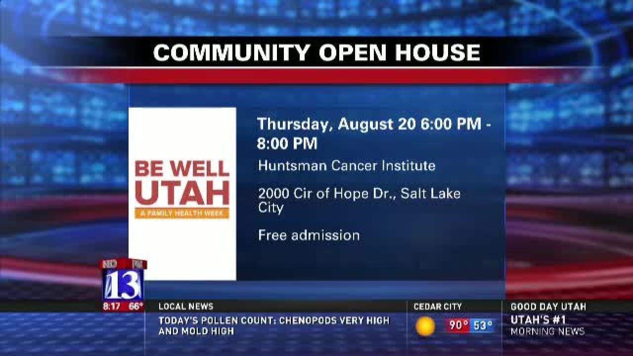 Be Well Utah Community Open House preview