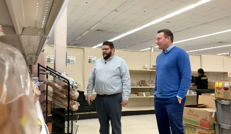 Oshkosh Area Community Pantry Executive Ryan Rasmussen talks with me about the different options the pantry offers for customers.