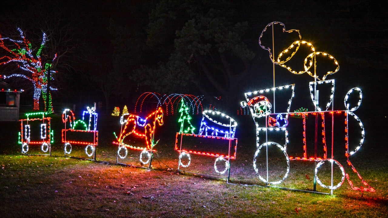 Wonderland of Lights returns to the Racine Zoo