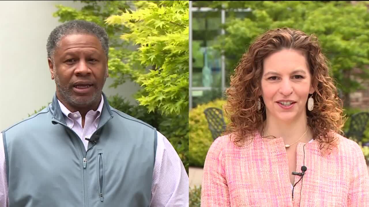 Dr. Robert Winn and Dr. Kandace McGuire