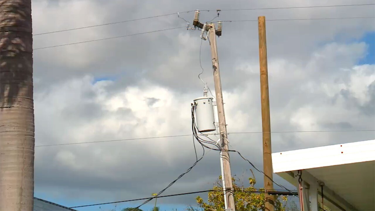 A Port Salerno man's five-year battle with a leaning utility pole in his neighborhood finally came to an end this week after he brought his concerns to a WPTV "Let's Hear It" community event.