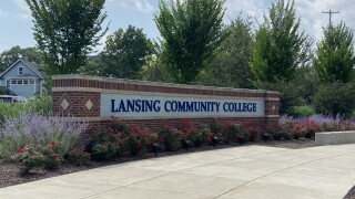 Lansing Community College sign 