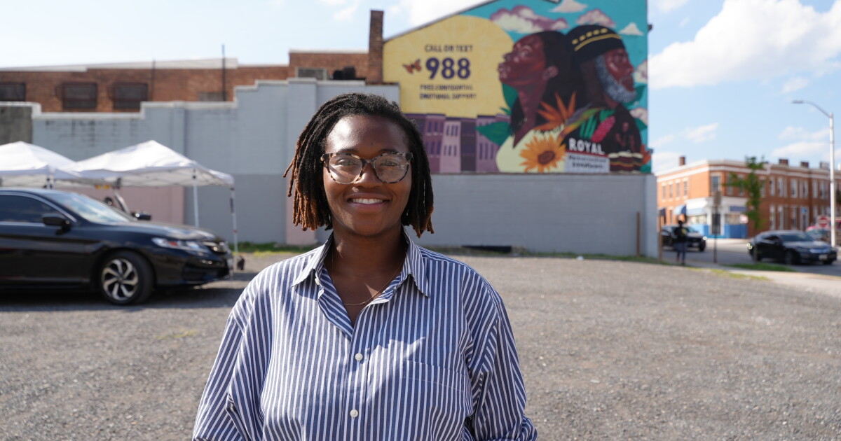 'It's not just a mural': New public art piece in Penn North raises awareness of 988 helpline