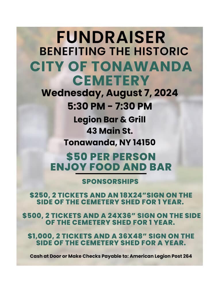 Flyer for Wednesday night's fundraiser